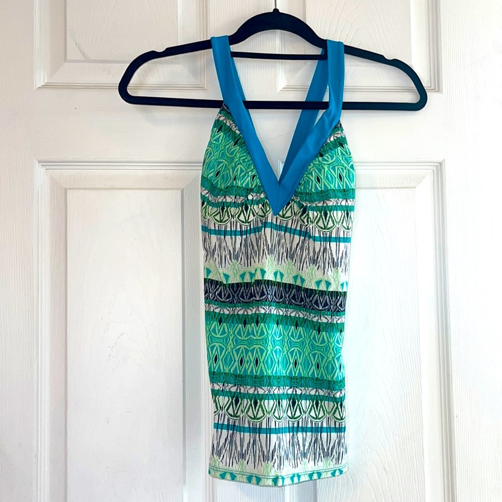Jaclyn Smith swim top